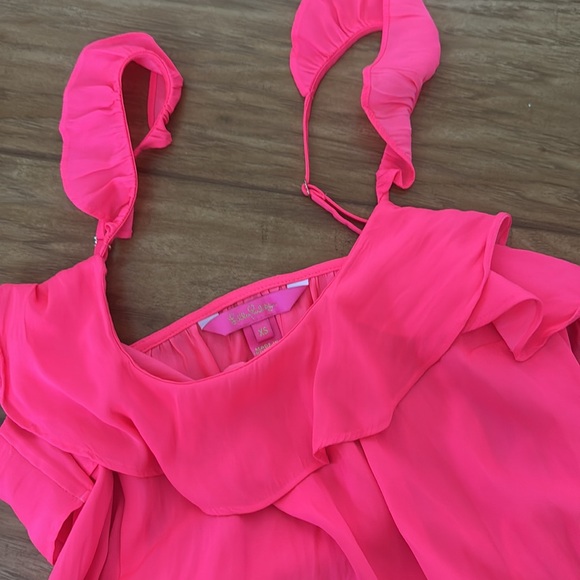 {Lilly Pulitzer} Ruffle Tank - Picture 4 of 4